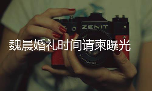 曝光工作感谢应魏晨魏晨大家的祝婚礼请柬福时间室回